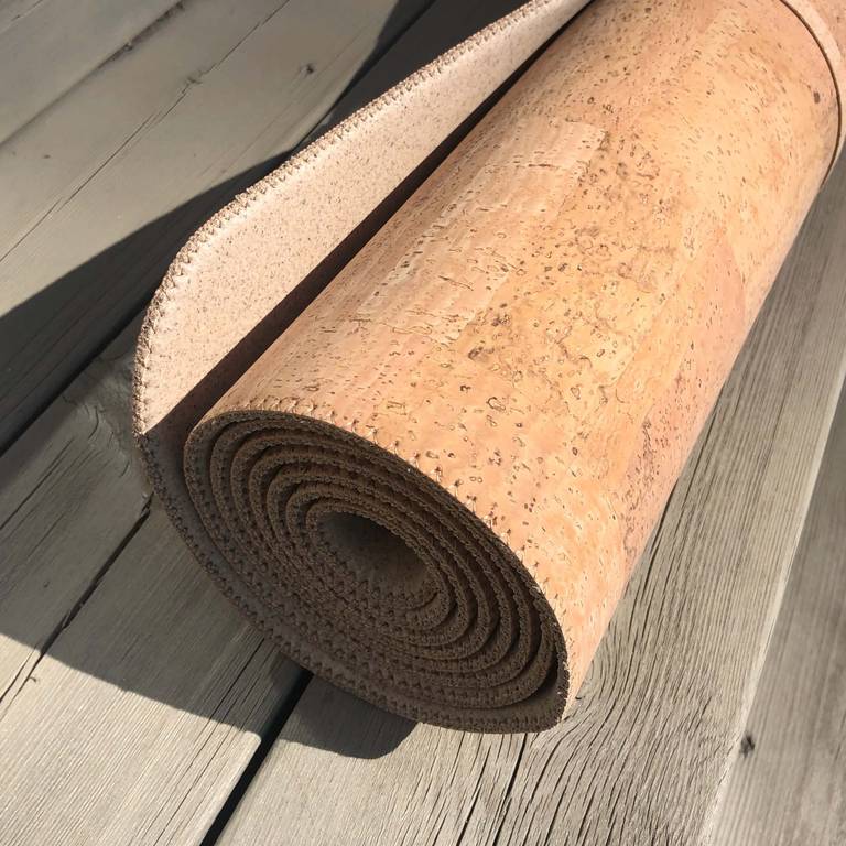 Cover image for the reward Cork yoga mat from Corkini